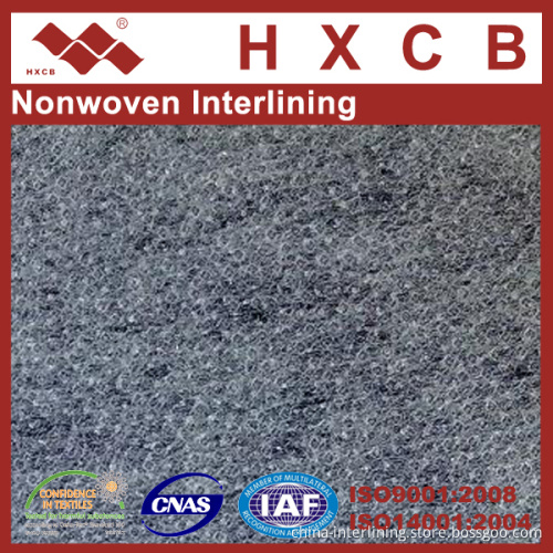 (6030w)100% polyester Garment Double Dot Fusible Dacron Interlining Fabric